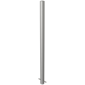 Stainless steel post |  60 mm | stationary, for casting in concretetotal length: 1200 mm | without lock | without eyelet